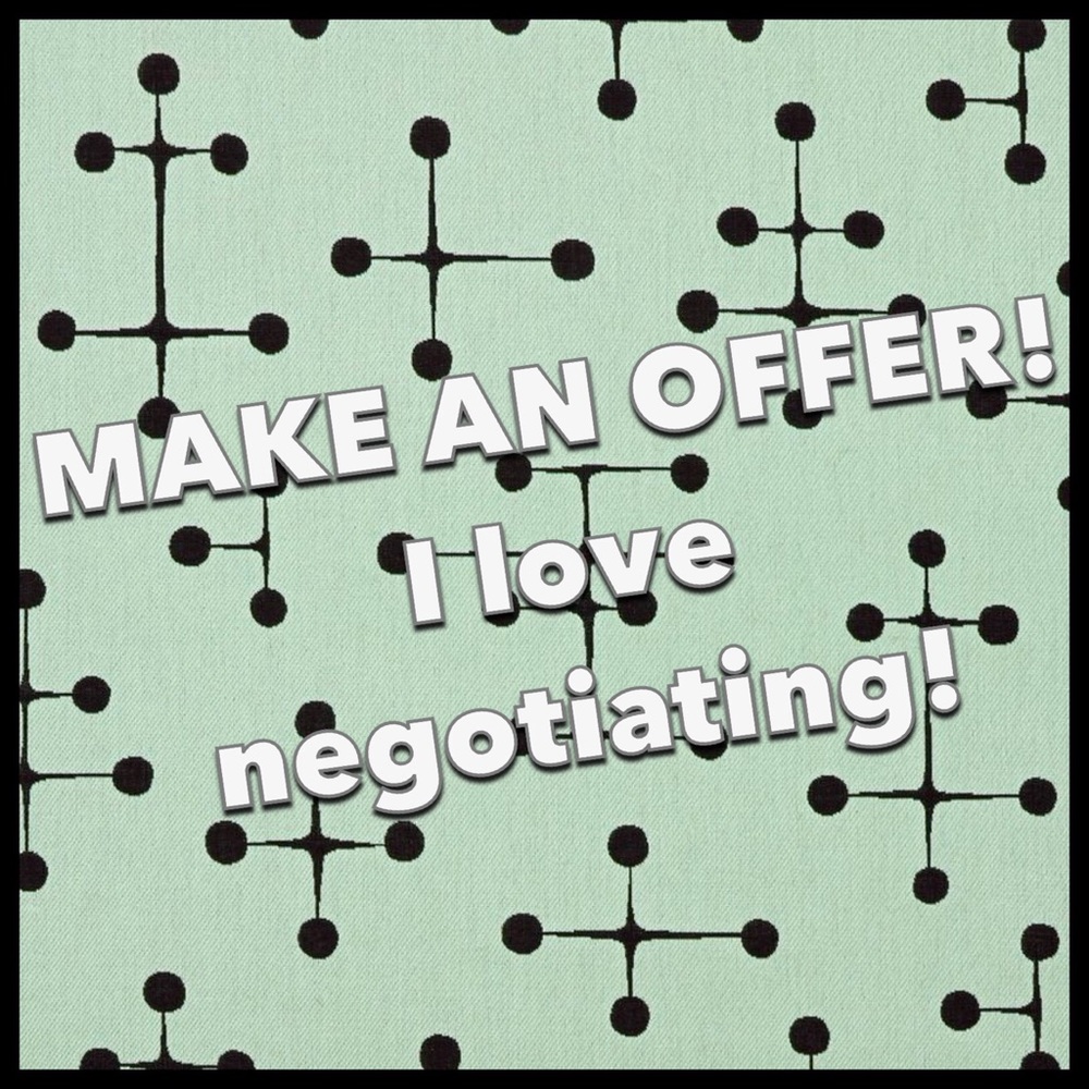 Like an item? Make an offer!